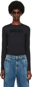 Футболка с длинным рукавом и нашивкой-логотипом Y/Project, черный