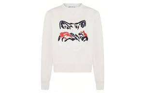 Свитшот женский Maison Kitsune, Ecru