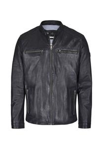 Кожаная куртка Альберто bugatti, черный