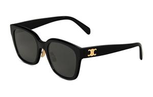 Женские солнцезащитные очки Triomphe 05 из ацетата черные CELINE