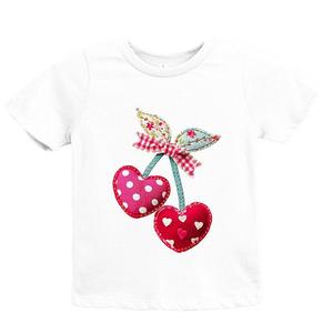 Футболка с принтом в стиле пэчворк cherry hearts The Juniper Shop