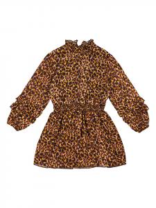 Koko Noko Платье коричневого/бежевого цвета