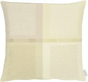 АПЕЛЬТ декоративная подушка "Артос", чехол на подушку с наполнителем, 1 шт APELT 48х48 см, цвет natur/beige + gemustert