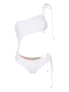 Купальник с вырезами Amir Slama, белый