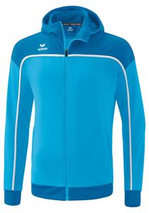 Спортивная куртка erima Change By Erima mit Kapuze, цвет curacao/mykonos/weiß