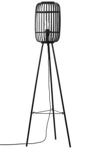 Торшер Brilliant Woodrow, черный