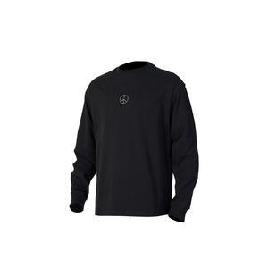 Футболка унисекс XVESSEL, светоотражающая с длинным рукавом черная