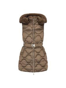Faina Женский жилет коричнево-бронзового цвета