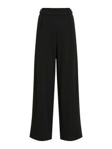 Широкие брюки со складками спереди VILA, черный