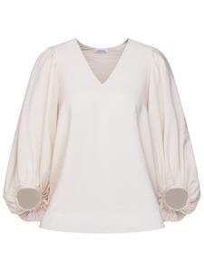 Блуза SEIDENSTICKER  Schwarze Rose, белый