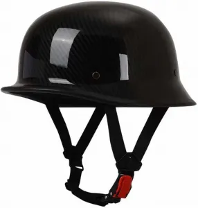 Мотоциклетный шлем в стиле ретро, ​​полушлем, шлем-шлем с защитной головной повязкой, сертификация ECE, немецкий стиль, полушлем-«джет» для мужчин и женщин с быстросъемным креплением, открытый шлем, шлем для скутера HaiBing, 1