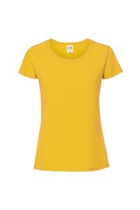 Подходит для футболки Ringspun Premium Fruit of the Loom, желтый