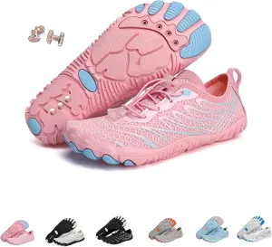 Заземляющие обувь с медью для женщин и мужчин, походная заземляющая обувь для босых ног для женщин и мужчин, мягкая и удобная Generic, розовый