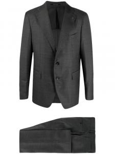 Костюм с однобортным пиджаком Tagliatore, серый