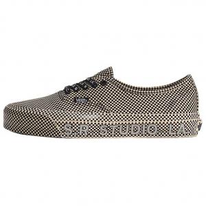 Authentic S.R. Studio LA. CA. x Authentic 44 Prima 'Micro Check Boulder' Vans, бежевый черный