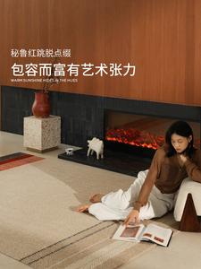 Saipos Ковер 300х400 см для гостиной/спальни в винтажном стиле, из новозеландской шерсти, роскошный