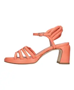 Кожаные сандалии Lorena Paggi, оранжевый