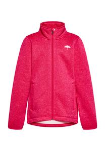 Флисовая куртка Schmuddelwedda Strick, цвет Himbeerpink Melange
