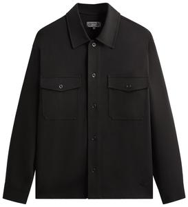 Рубашка Kith Midweight Double Weave Ace Shirt, цвет, черный