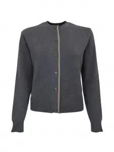 Кардиган на пуговицах Fabiana Filippi, коричневый