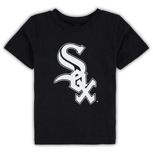 Черная футболка с логотипом команды Chicago White Sox Team Crew для малышей Outerstuff