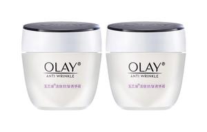 Омолаживающий и антивозрастной крем-эссенция для лица лифтинг-эффект 50g/50g*2 Olay