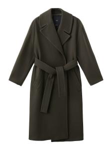 Пальто межсезонное MANGO TRAVIATA, темно-зеленый