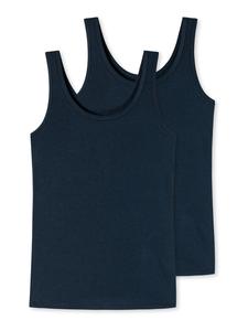 Топ Schiesser Träger Uncover, темно-синий