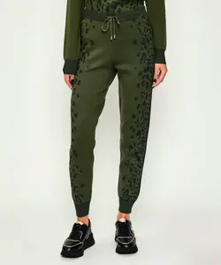 Трикотажные брюки Slim fit Liu Jo Sport, зеленый