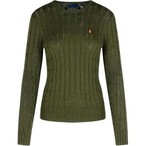 Пони с вышивкой свитер Polo Ralph Lauren, зеленый