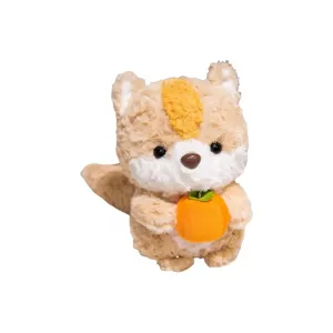 OU DI PIG Плюшевая игрушка лиса, белка, высота 24 см