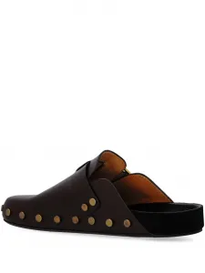 Слипоны с заклепками ISABEL MARANT, красный