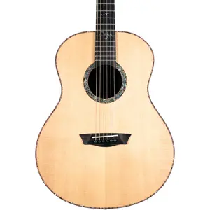 Акустическая студийная гитара Washburn Bella Tono Elegante S24S с глянцевой отделкой, натуральный цвет