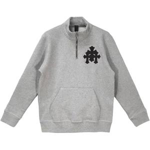 Толстовка унисекс Chrome Hearts, серый