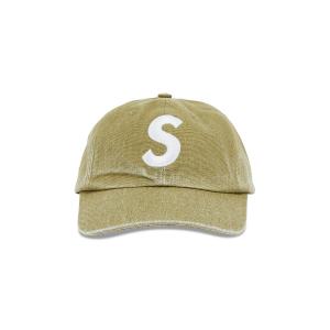 Холст Supreme Pigment S с логотипом, 6 панелей, Оливковый