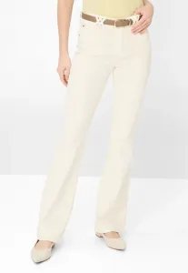 Стиль шакиры, широкие штанины Brax, Soft Ecru