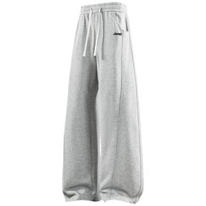 Повседневные брюки Unisex утепленные с флисовой подкладкой прямого кроя Jeep, светло-серый