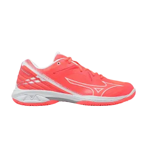 Кроссовки Mizuno Wave Claw 3 Wide 'Coral Red', розовый