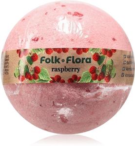 Малиновая пена для ванны Folk & Flora, 130 гр