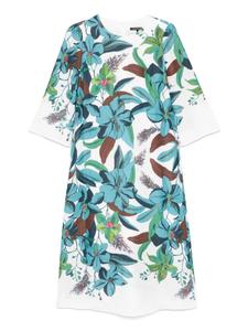 Luisa Cerano платье с принтом, белый