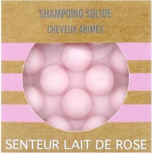 Твердый шампунь для поврежденных волос с ароматом розового молока 55 г Valdispharm