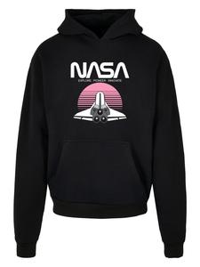 Толстовка F4NT4STIC Hoodie Premium NASA Space Shuttle Sunset Oversize, черный