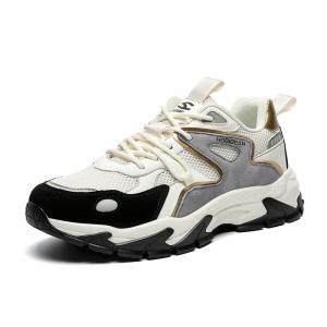 Скользоустойчивые дышащие низкие уличные ботинки мужские HOBIBEAR, бежево-черные