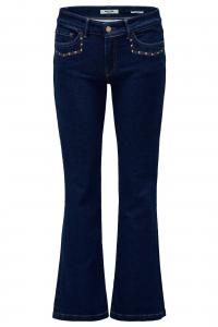 Salsa Jeans Джинсы-клеш 'Wonder' в синем цвете