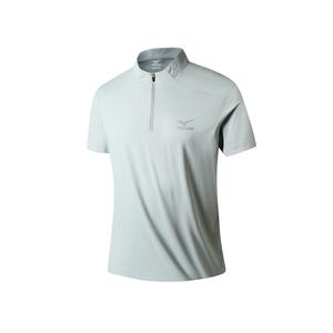 Унисекс поло Mizuno, серый