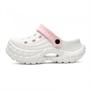 NANJIREN Клоги унисекс бело-розовые, цвет White Pink