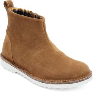 Женские ботильоны Melrose из черной замши с овчиной от Birkenstock