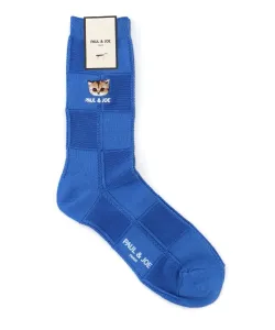 (M) Носки PAUL & JOE/Paul & Joe Block Check Nunet с вышивкой