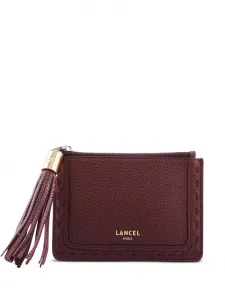 Кошелек Premier Flirt на молнии с кисточкой Lancel, красный