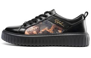 Мужские кроссовки Lifestyle с низким верхом, многоцветная Satchi, черный